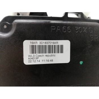 Recambio de cerradura puerta delantera derecha para volkswagen caddy ka/kb (2c) kasten referencia OEM IAM 3D1837016AR  