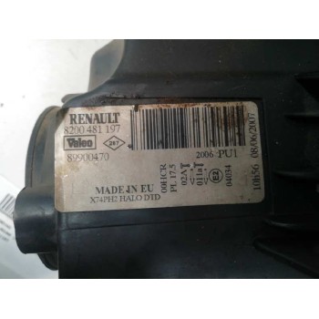 Recambio de faro derecho para renault laguna ii (bg0) confort dynamique referencia OEM IAM 8200481197 89900470 