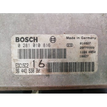 Recambio de centralita motor uce para peugeot expert kasten komfort confort referencia OEM IAM 9644853080 0281010816 