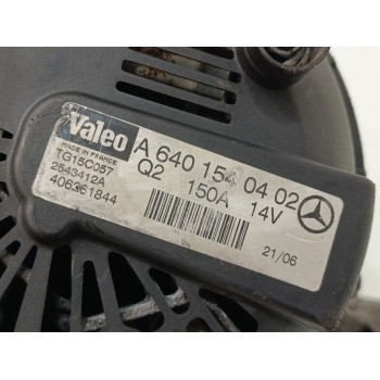 Recambio de alternador para mercedes-benz clase b (w245) 200 cdi (245.208) referencia OEM IAM A6401540402  