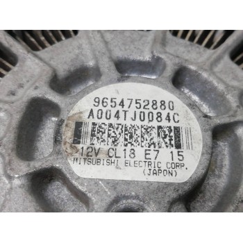 Recambio de alternador para citroën c4 grand picasso exclusive referencia OEM IAM 9654752880  