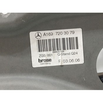 Recambio de elevalunas delantero derecho para mercedes-benz clase b (w245) 200 cdi (245.208) referencia OEM IAM A1697203079  