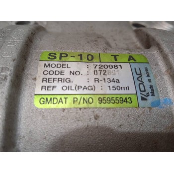 Recambio de condensador / radiador aire acondicionado para chevrolet aveo ls referencia OEM IAM 720981 95955943 