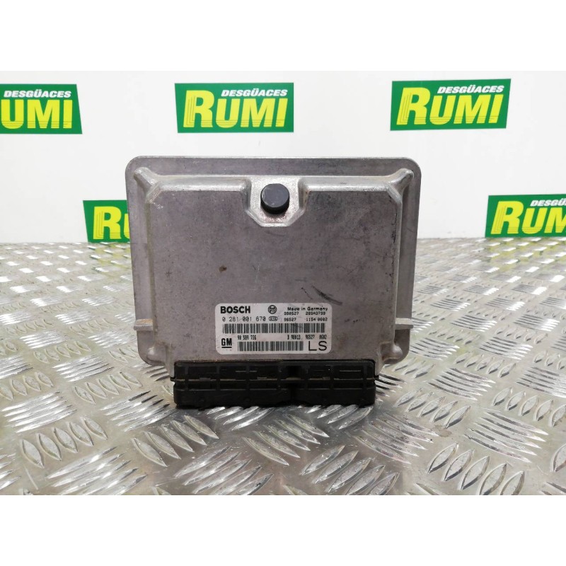 Recambio de centralita motor uce para opel astra g berlina club referencia OEM IAM 90589736 0281001670 