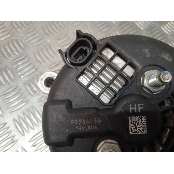 Recambio de alternador para chevrolet aveo ls referencia OEM IAM 96936136  