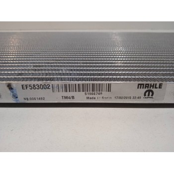 Recambio de condensador / radiador aire acondicionado para fiat 500 x (334) referencia OEM IAM EF583002  