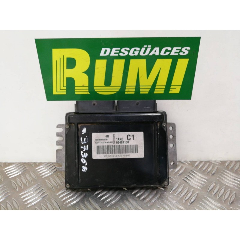 Recambio de centralita motor uce para daewoo tacuma 1.6 cat referencia OEM IAM 96487150 S010016037E1 