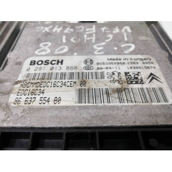 Recambio de centralita inmovilizador para citroën c3 hdi 90 sx referencia OEM IAM 9663755480  