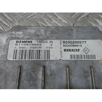 Recambio de centralita motor uce para renault laguna ii (bg0) expression referencia OEM IAM 8200200577 S110919502J, 8200086810 