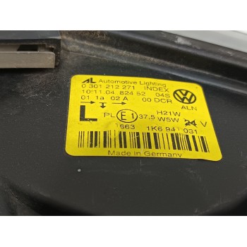 Recambio de faro izquierdo para volkswagen golf v berlina (1k1) sportline referencia OEM IAM 1K6941031  
