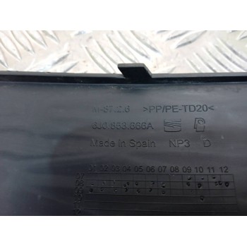 Recambio de rejilla paragolpes derecha para seat ibiza (6j5) copa referencia OEM IAM 6J0853666A  