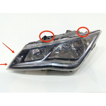 Recambio de faro izquierdo para seat leon (5f1) reference plus referencia OEM IAM 5F1941005A  