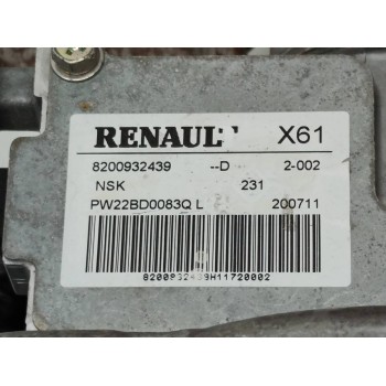 Recambio de columna direccion para renault kangoo furgón compact comfort referencia OEM IAM 8200932439  