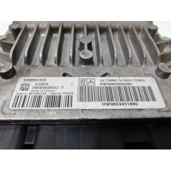 Recambio de centralita motor uce para citroën c3 1.4 hdi x referencia OEM IAM 9653451880  