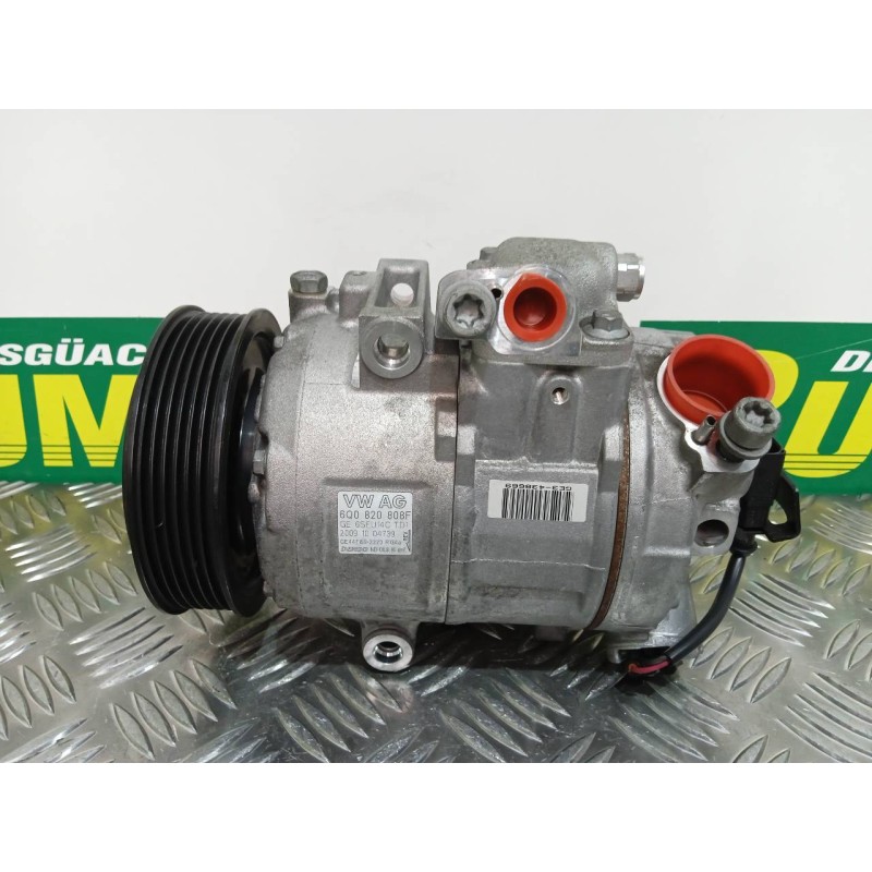 Recambio de compresor aire acondicionado para seat ibiza (6j5) copa referencia OEM IAM 6Q0820808F 6SEU14C 