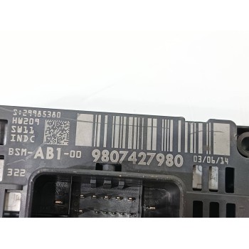 Recambio de caja reles / fusibles para citroën c4 lim. business referencia OEM IAM 9807427980  
