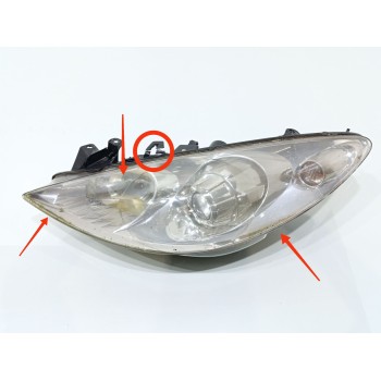 Recambio de faro izquierdo para peugeot 307 berlina (s2) d-sign referencia OEM IAM 9681834880  