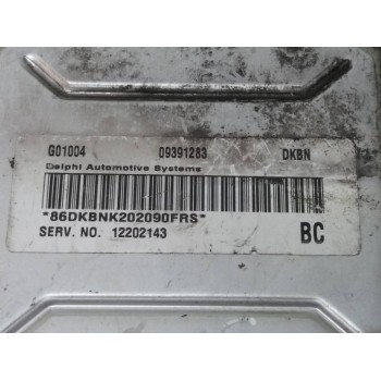 Recambio de centralita motor uce para opel astra g berlina sport referencia OEM IAM 09391283 G01004 12202143