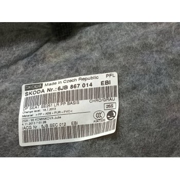 Recambio de juego asientos completo para seat toledo (kg3) reference referencia OEM IAM   