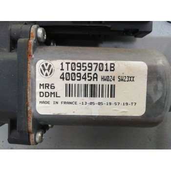 Recambio de elevalunas delantero izquierdo para volkswagen caddy ka/kb (2k) furg. referencia OEM IAM 1K0959793G 1T0959701B 
