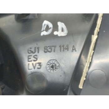 Recambio de maneta interior delantera derecha para seat ibiza st (6j8) sport referencia OEM IAM 6J1837114A  