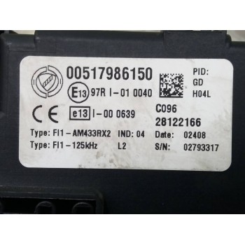 Recambio de caja reles / fusibles para fiat punto (evo) (199) dynamic referencia OEM IAM 00517986150 28122166 AM433RX2