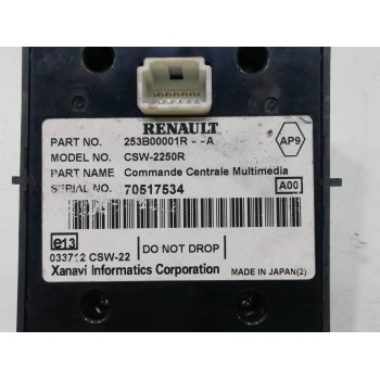 Recambio de mando multifuncion para renault laguna iii dynamique referencia OEM IAM 253B00001R  