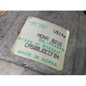 Recambio de compresor aire acondicionado para kia cee´d tech referencia OEM IAM CA500JDCCF04  
