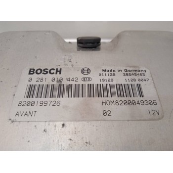 Recambio de centralita motor uce para renault scenic (ja..) 1.9 dci century referencia OEM IAM 0281010442  