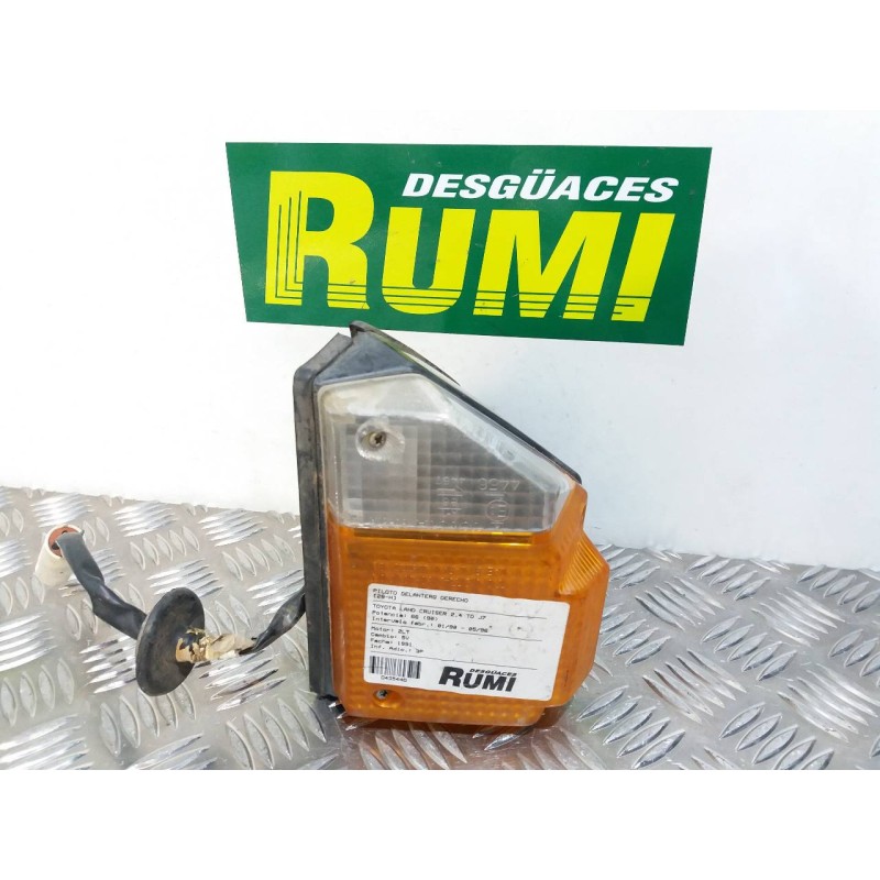 Recambio de piloto delantero derecho para toyota land cruiser (j7) referencia OEM IAM   