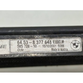 Recambio de condensador / radiador aire acondicionado para bmw serie 3 compact (e46) 320td referencia OEM IAM 64538377648  