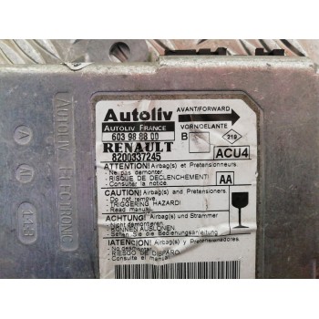 Recambio de centralita airbag para renault megane ii berlina 5p authentique referencia OEM IAM 8200337245 603988800 