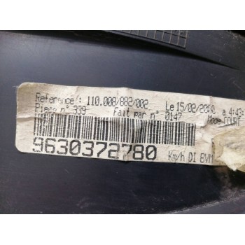 Recambio de cuadro instrumentos para peugeot 406 berlina (s1/s2) srdt referencia OEM IAM 9630372780  