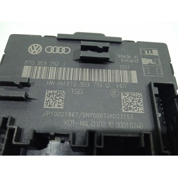 Recambio de modulo electronico para audi a5 coupe (8t) 2.7 tdi referencia OEM IAM 8T0959792J  