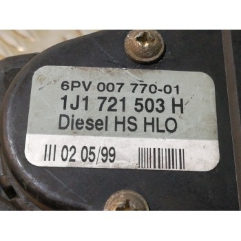 Recambio de potenciometro pedal para seat toledo (1m2) sport referencia OEM IAM 1J1721503H 6PV00777001 
