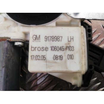Recambio de elevalunas delantero izquierdo para opel vectra c berlina comfort referencia OEM IAM 9178987  