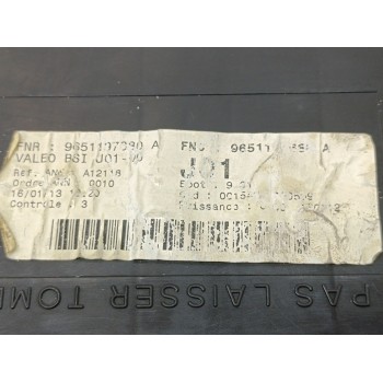 Recambio de caja reles / fusibles para peugeot 307 (s1) xr referencia OEM IAM 9651197080  