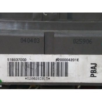 Recambio de centralita check control para renault espace iv (jk0) dynamique referencia OEM IAM 8200283815 518837000 8200004201E