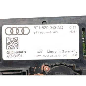 Recambio de mando climatizador para audi a5 coupe (8t) 2.7 tdi referencia OEM IAM 8T1820043AQ  