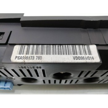 Recambio de cuadro instrumentos para citroën xsara picasso 1.6 hdi 90 exclusive plus referencia OEM IAM 9661734780  