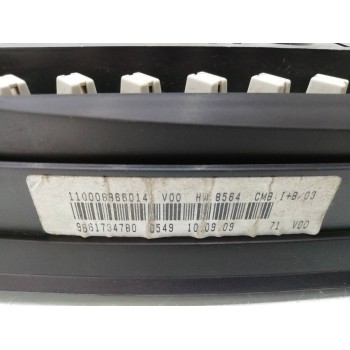 Recambio de cuadro instrumentos para citroën xsara picasso 1.6 hdi 90 exclusive plus referencia OEM IAM 9661734780  