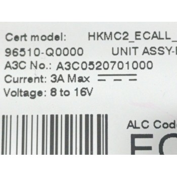 Recambio de modulo electronico para hyundai i20 (bc3) klass referencia OEM IAM 96510Q0000  