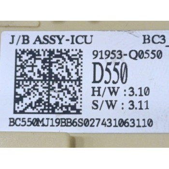 Recambio de caja reles / fusibles para hyundai i20 (bc3) klass referencia OEM IAM 91953Q0550  