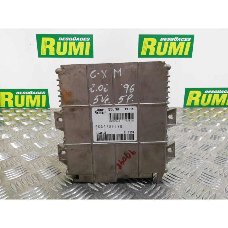 Recambio de centralita motor uce para citroën xm berlina 2.0 turbo vsx referencia OEM IAM 9603882780  