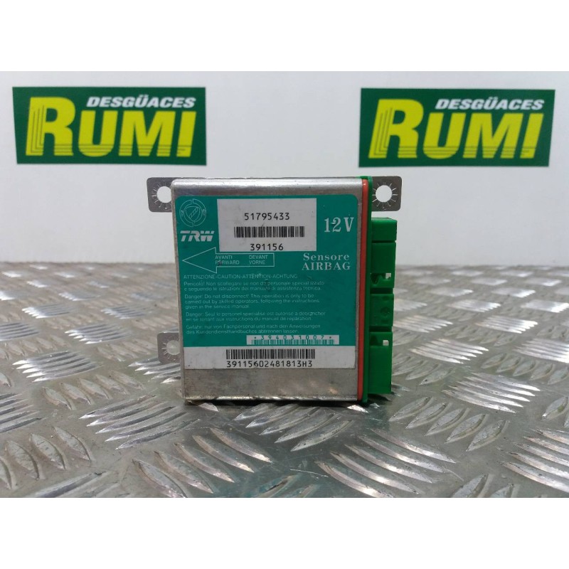 Recambio de centralita airbag para fiat grande punto (199) 1.4 8v active referencia OEM IAM 51795433 391156 