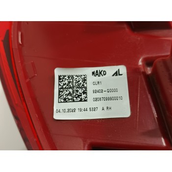 Recambio de piloto trasero derecho para hyundai i20 (bc3) klass referencia OEM IAM 92402Q0000  