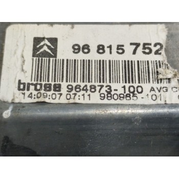 Recambio de elevalunas delantero izquierdo para citroën c4 berlina collection referencia OEM IAM 9657133680  