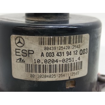 Recambio de abs para mercedes-benz clase c (w203) berlina 220 cdi (203.006) referencia OEM IAM A0034319412  