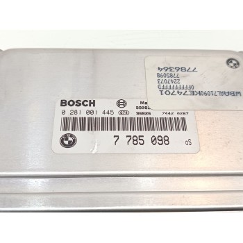 Recambio de centralita motor uce para bmw serie 3 berlina (e46) 320d referencia OEM IAM 0281001445  