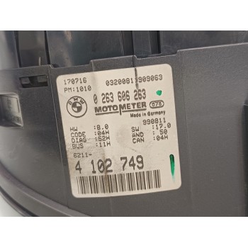 Recambio de cuadro instrumentos para bmw serie 3 berlina (e46) 320d referencia OEM IAM 0263606263  